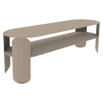 TABLE CONSOLE BASSE 120 x 40 CM - H. 42 CM