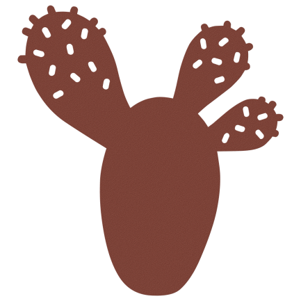 CACTUS TRIVET 25.5 X 24 CM