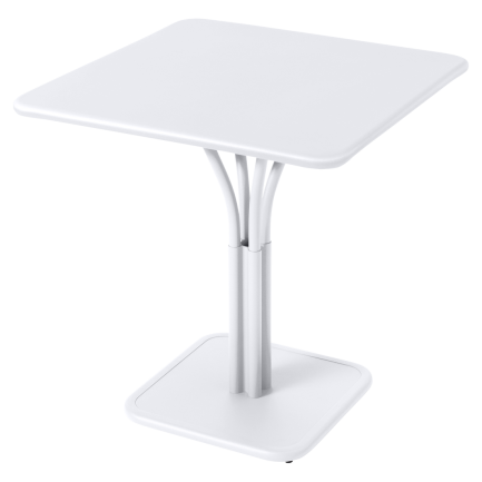 PEDESTAL TABLE 71 X 71 CM WITH SOLID TOP