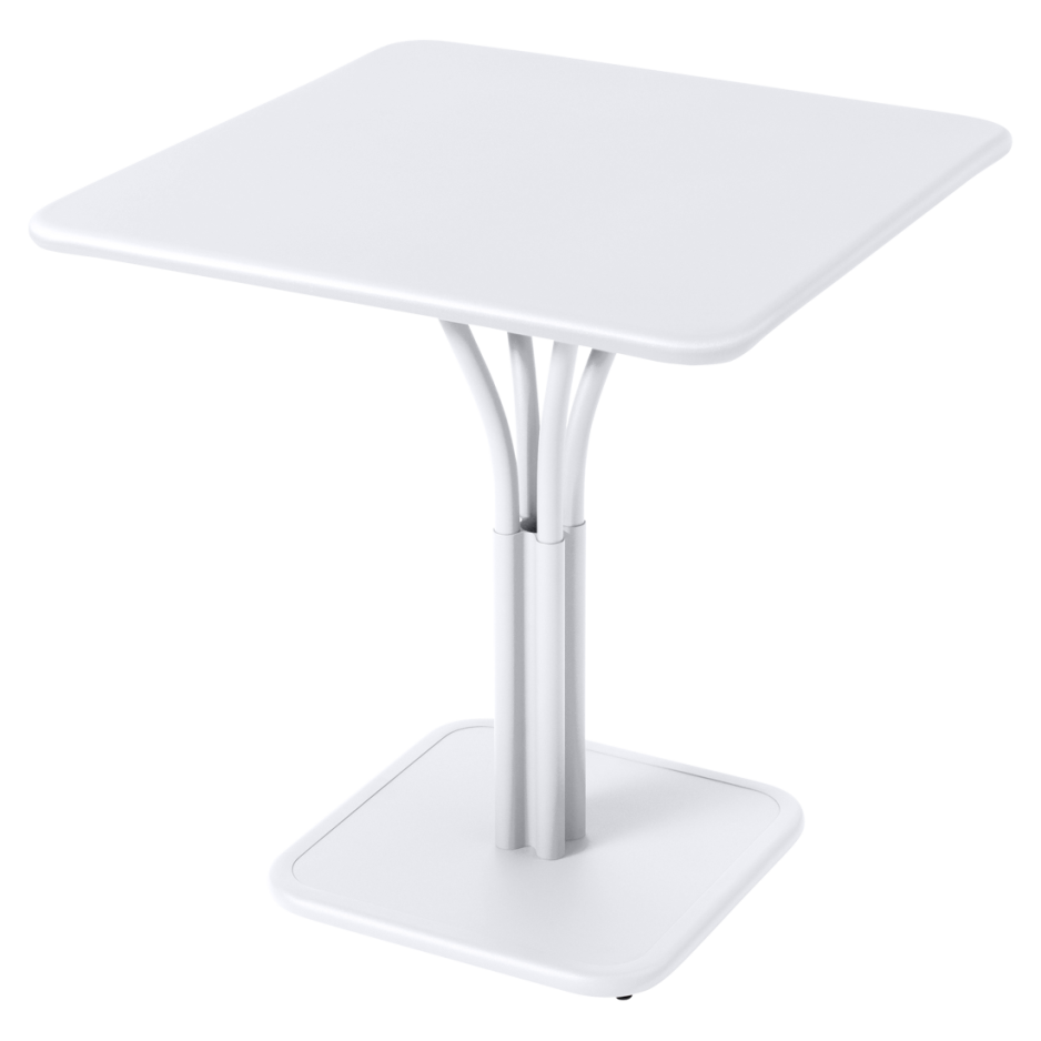 PEDESTAL TABLE 71 X 71 CM WITH SOLID TOP