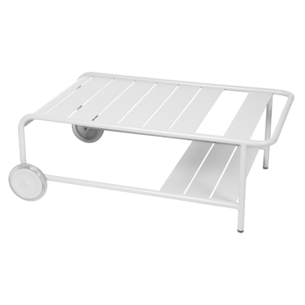 LOW TABLE WITH CASTERS 105 X 72 CM