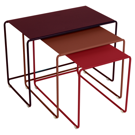 ENSEMBLE DE 3 TABLES BASSES GIGOGNES