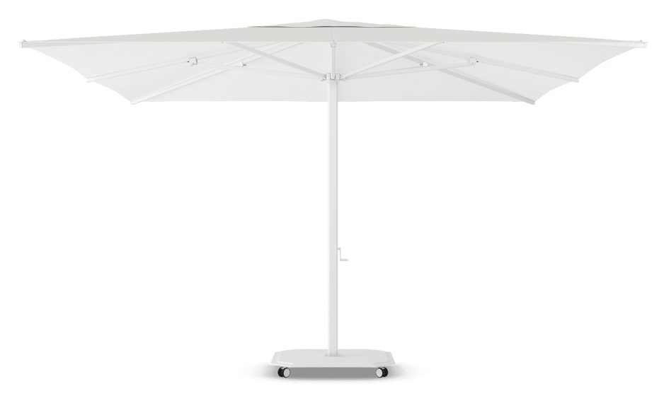 CARACTERE PARAPLU MIDDENSTOK + VOET WIT 158KG
